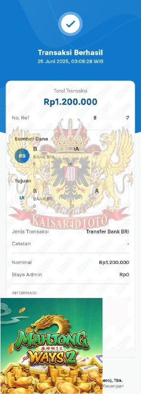 BUKTI JACKPOT KAISAR4DTOTO
