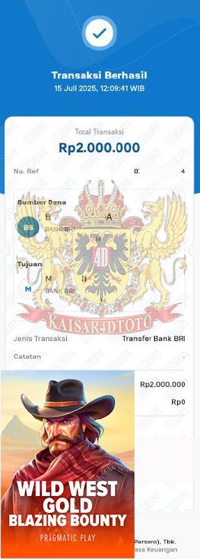 BUKTI JACKPOT KAISAR4DTOTO