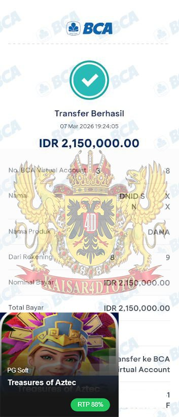 BUKTI JACKPOT KAISAR4DTOTO