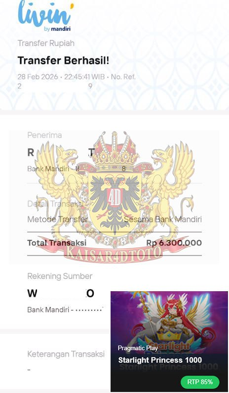 BUKTI JACKPOT KAISAR4DTOTO