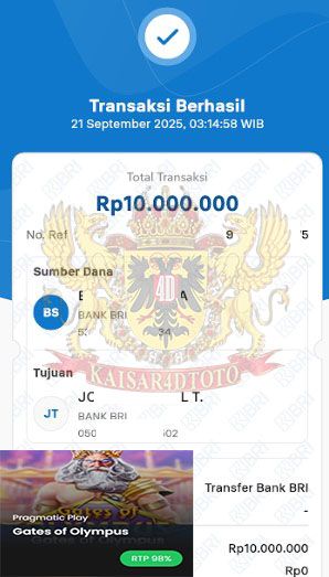 BUKTI JACKPOT KAISAR4DTOTO