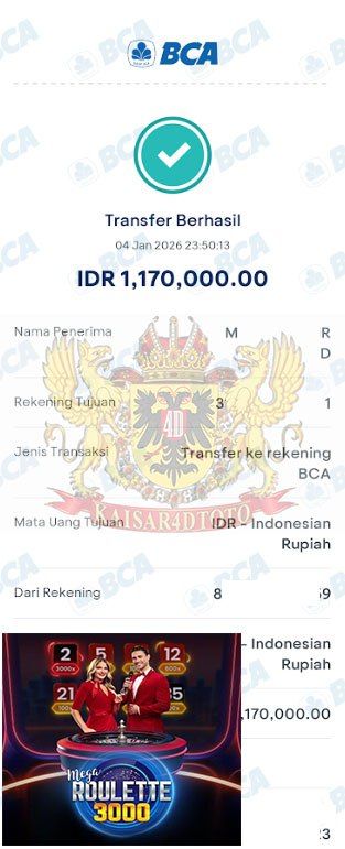 BUKTI JACKPOT KAISAR4DTOTO