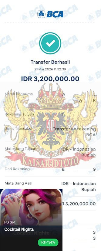 BUKTI JACKPOT KAISAR4DTOTO