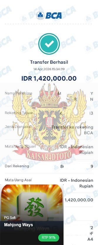 BUKTI JACKPOT KAISAR4DTOTO