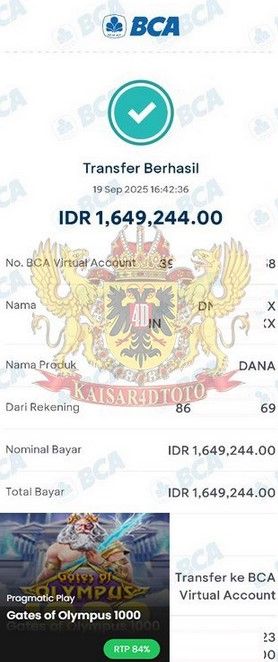 BUKTI JACKPOT KAISAR4DTOTO