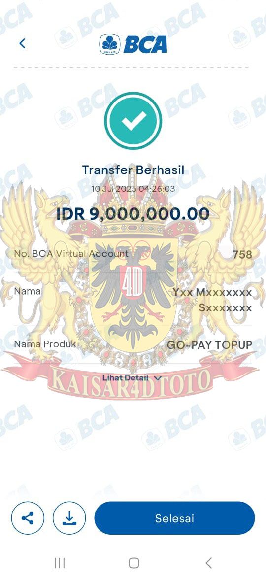 BUKTI JACKPOT KAISAR4DTOTO