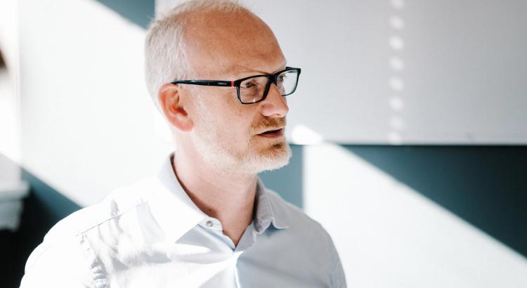 Nærbilde av Chief Technology Officer I Deepinsight, Martin Holtet.