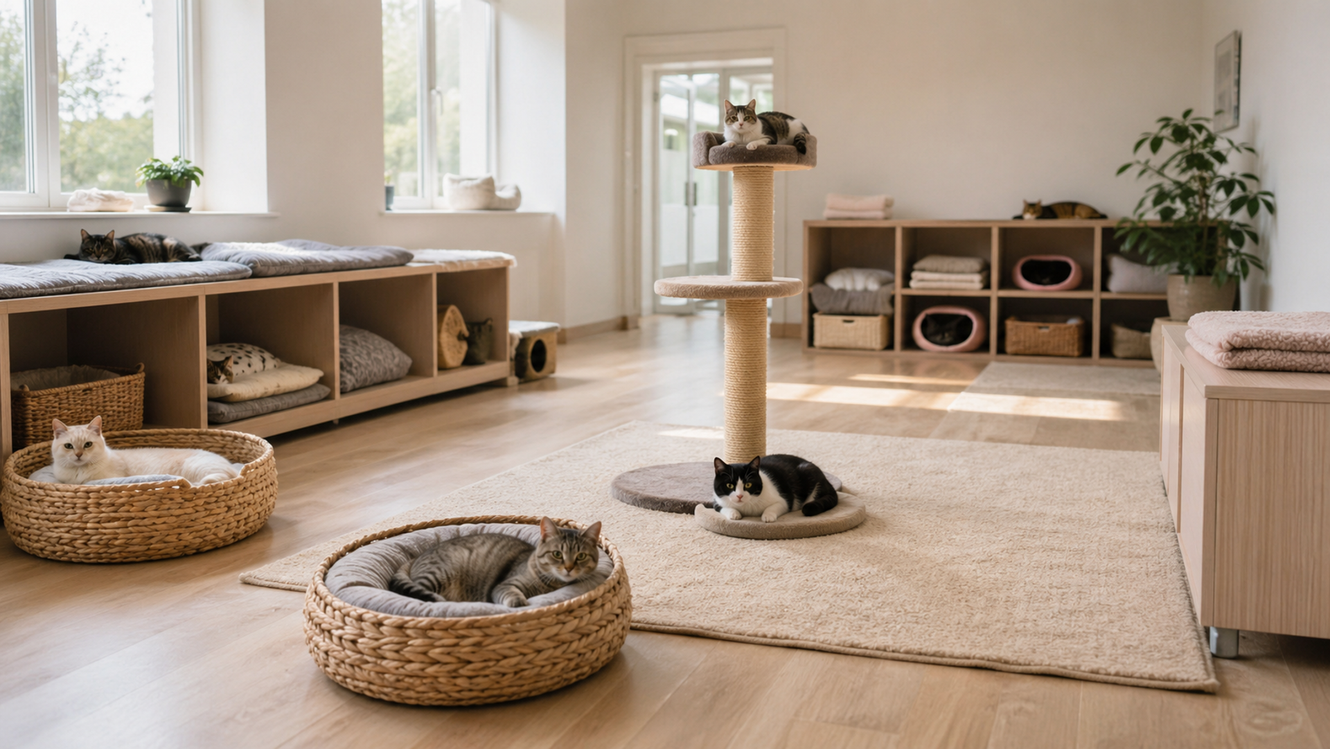 Neue Quarantäneboxen für Katzen angekommen - Beitragsillustration