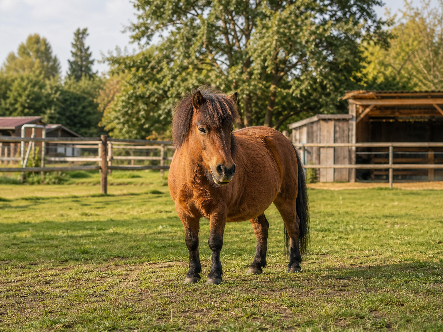 Rosalie auf dem Tierhilfe Demotal