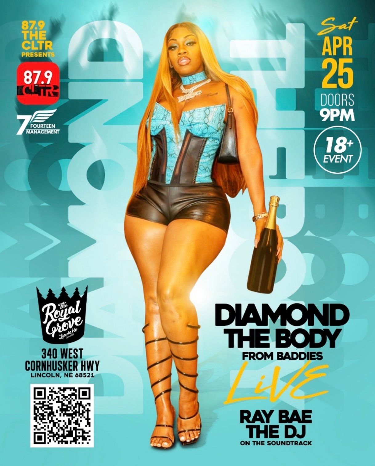 Diamond The Body Live At The Royal Grove