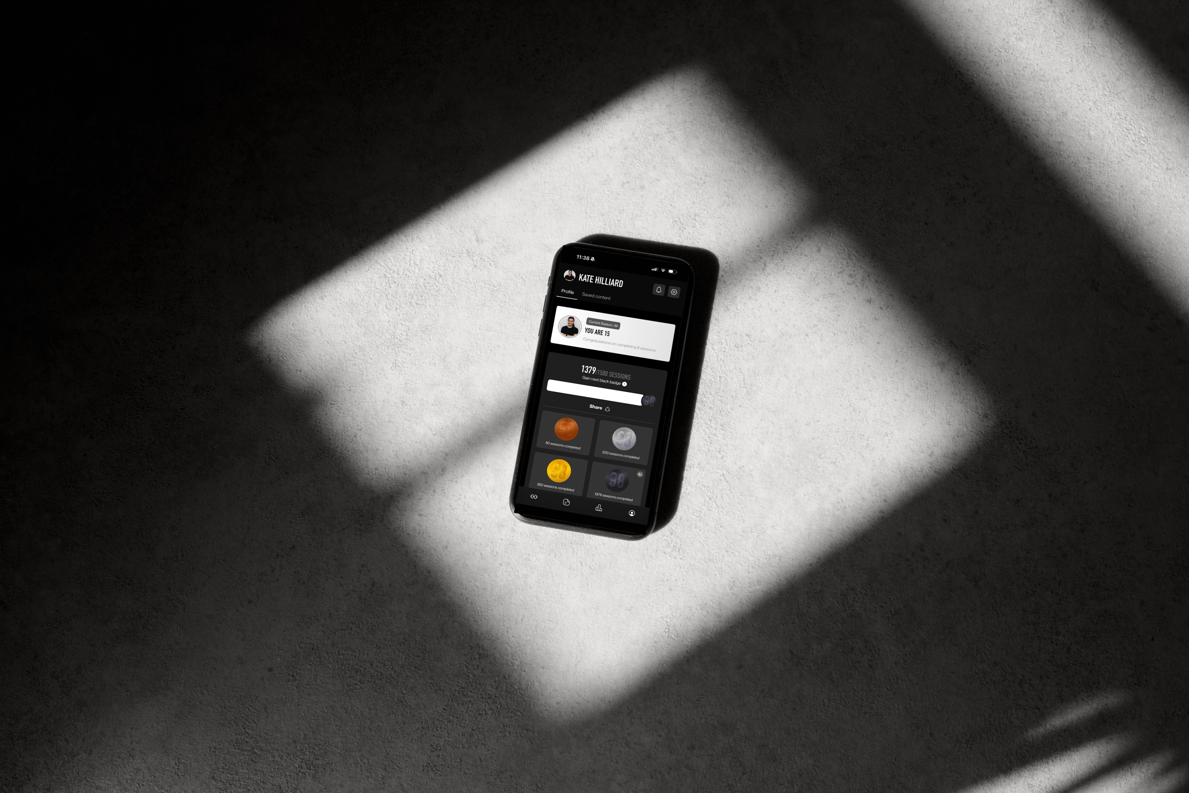 The 98 App:
Train with purpose