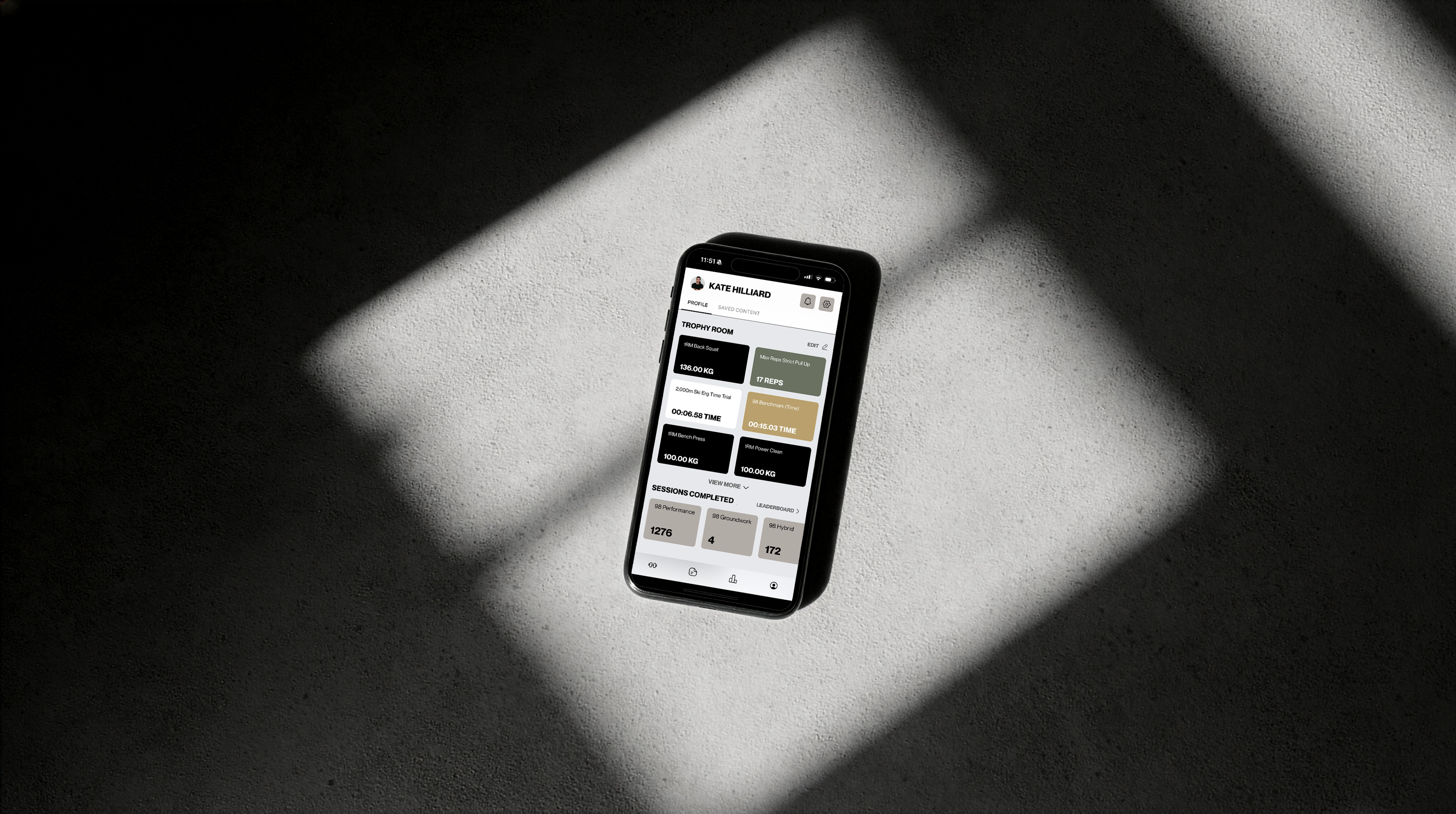 The 98 App:
Train with purpose