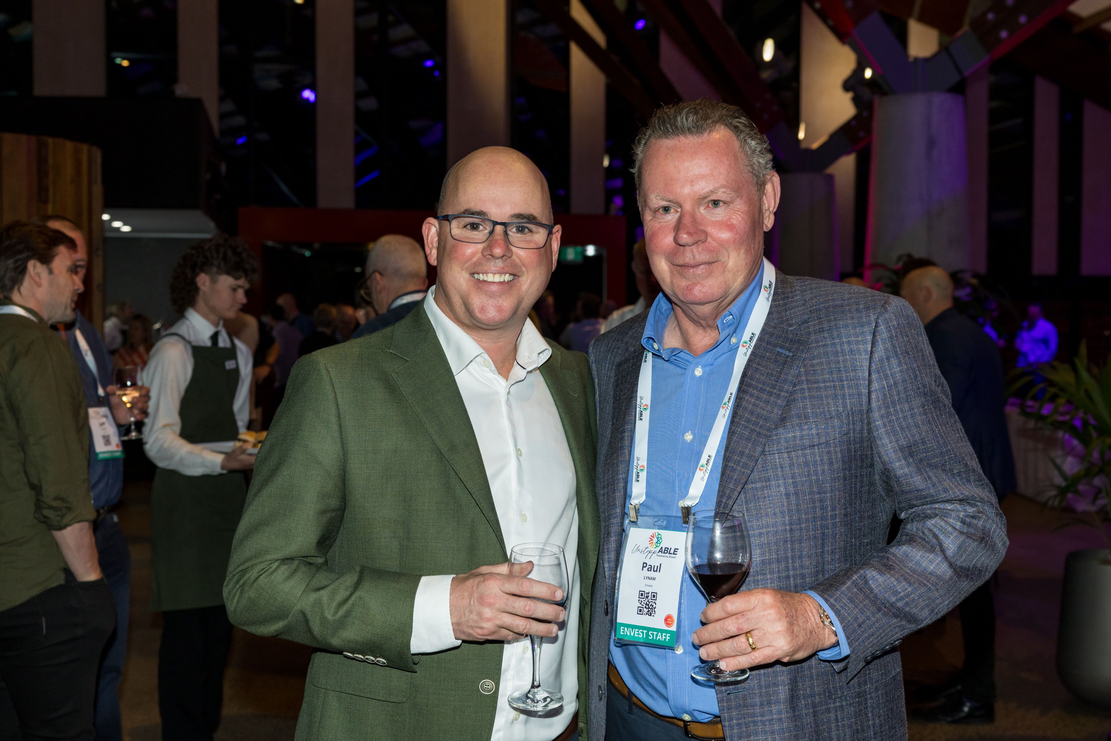 Jason Trethowan, headspace CEO & Paul Lynam, Chairman of Envest