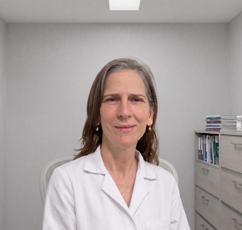 Dra. Iris Maria Aybar Odstrcil, anatomopatólogo del centro médico de GO en Tucumán