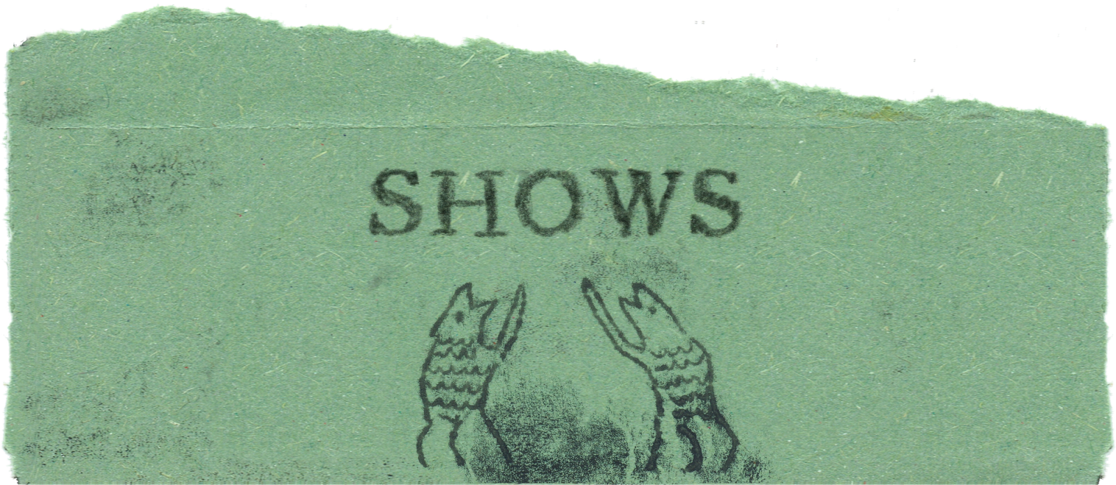 Gordon McGruer live show banner
