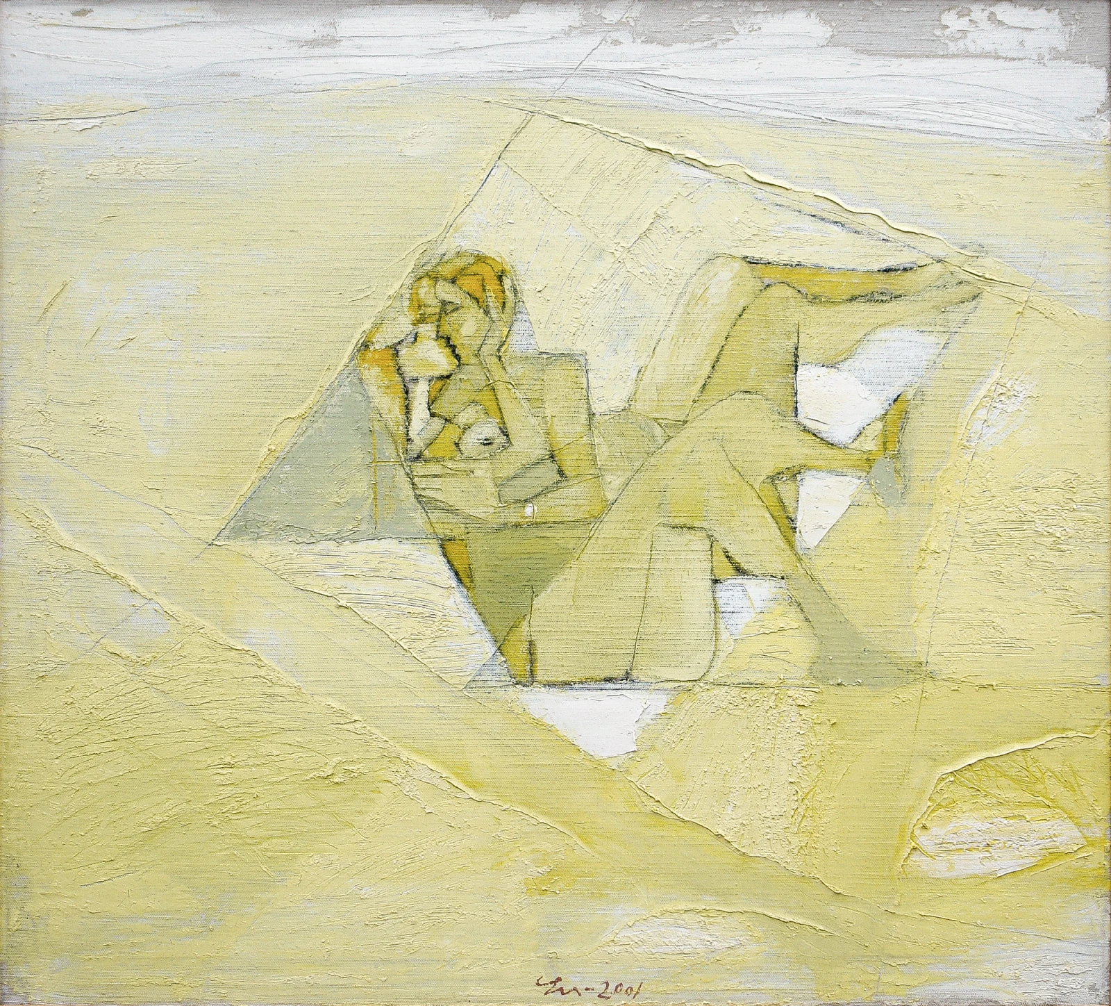 “Lovers”, 2001, Oil by Viktor Chumachenko
