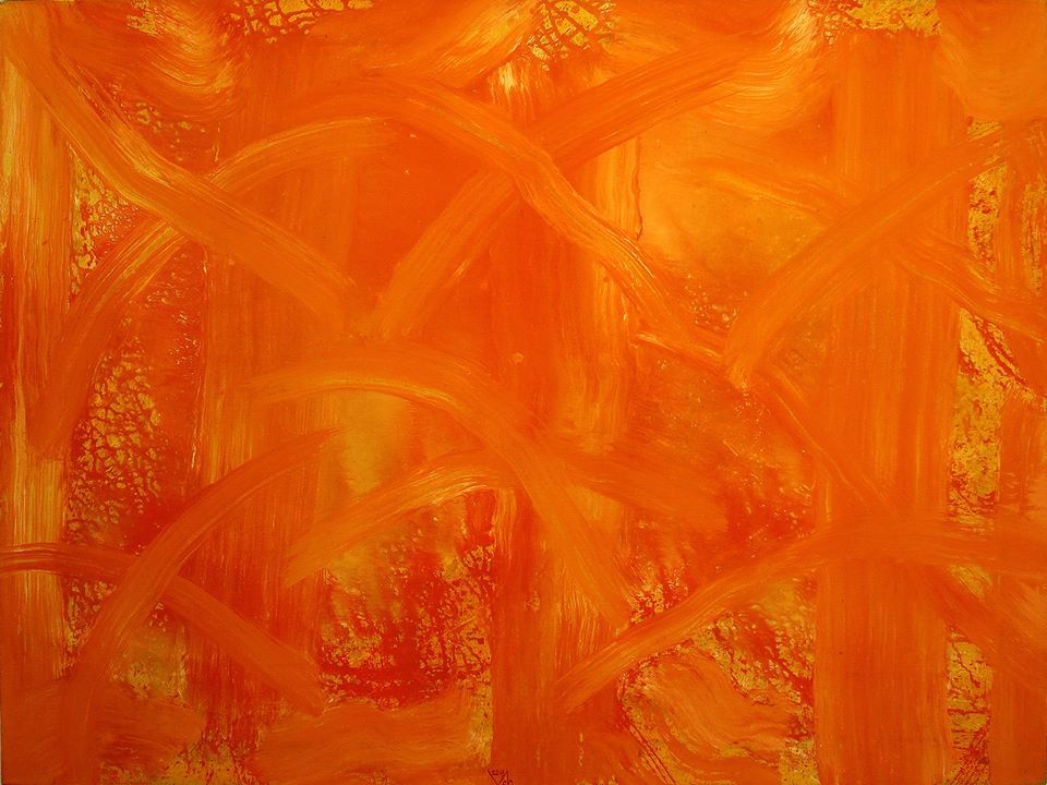 “Carpet”, 2019, Acrylic by Viktor Chumachenko