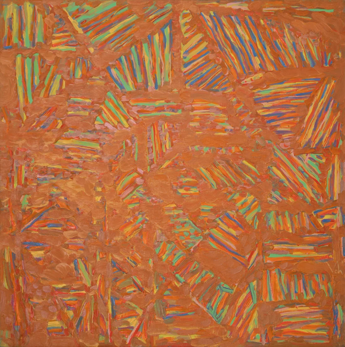 “Meeting No. 21”, 2009, Oil by Viktor Chumachenko