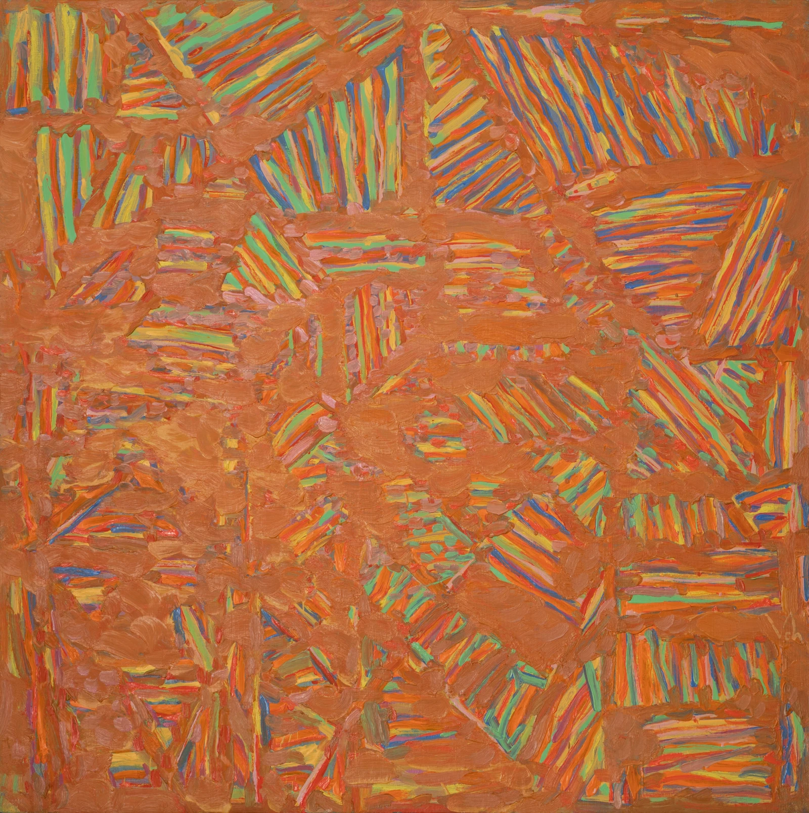 “Meeting No. 21”, 2009, Oil by Viktor Chumachenko