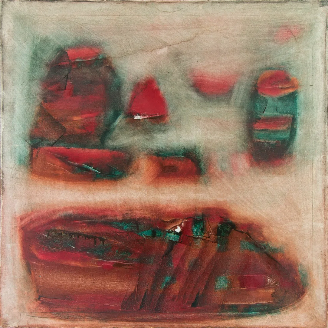 “Somewhere-15”, 2004, Oil by Viktor Chumachenko