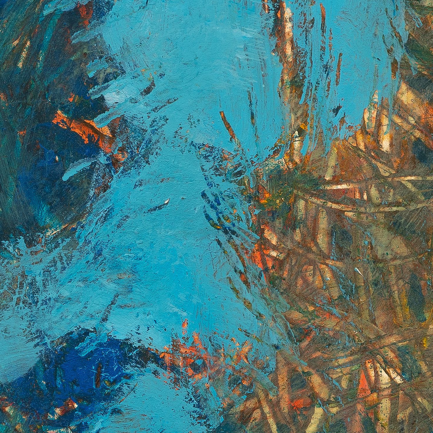 Dance of Trees by Viktor Chumachenko — artwork detail