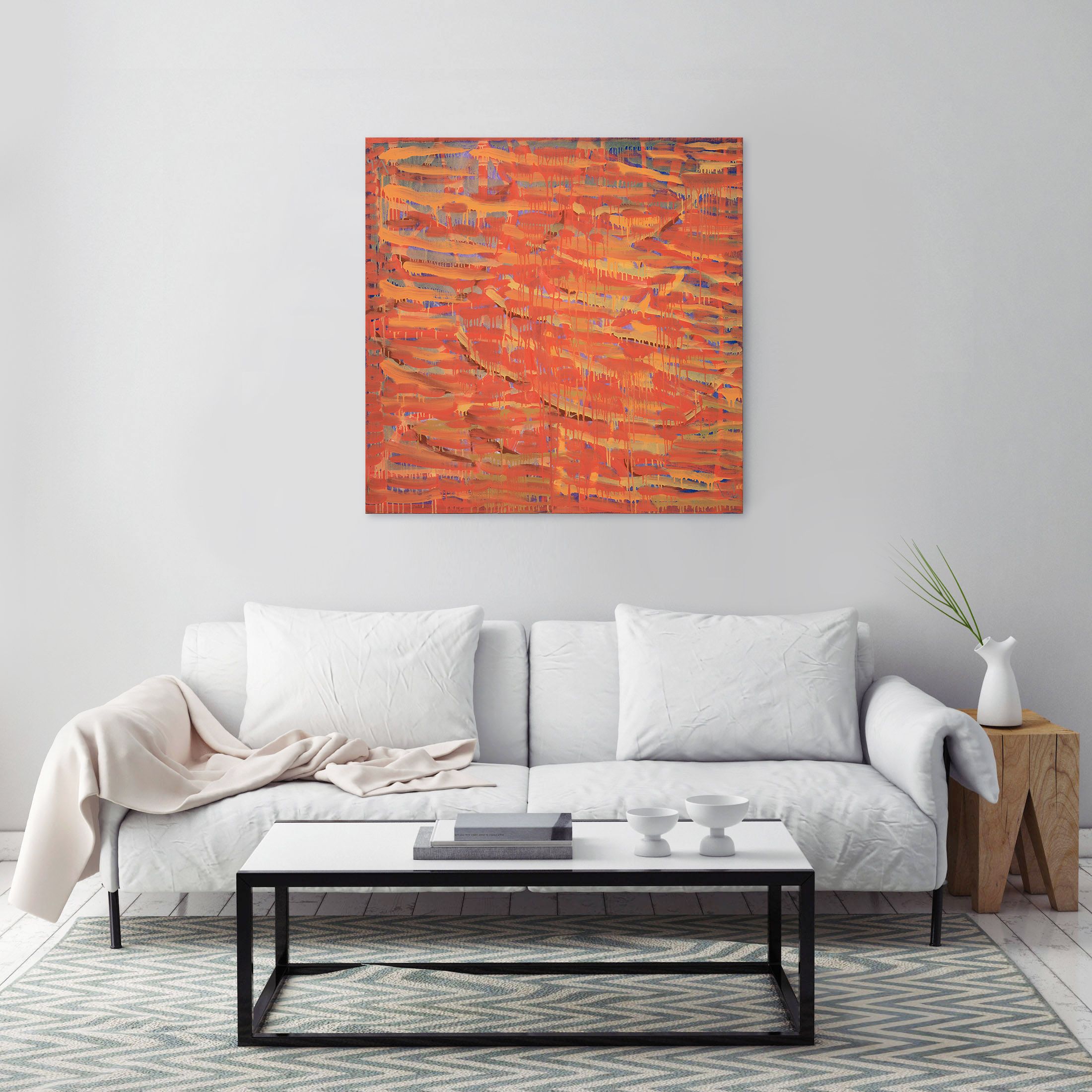 Meeting No. 9 by Viktor Chumachenko — artwork in an interior