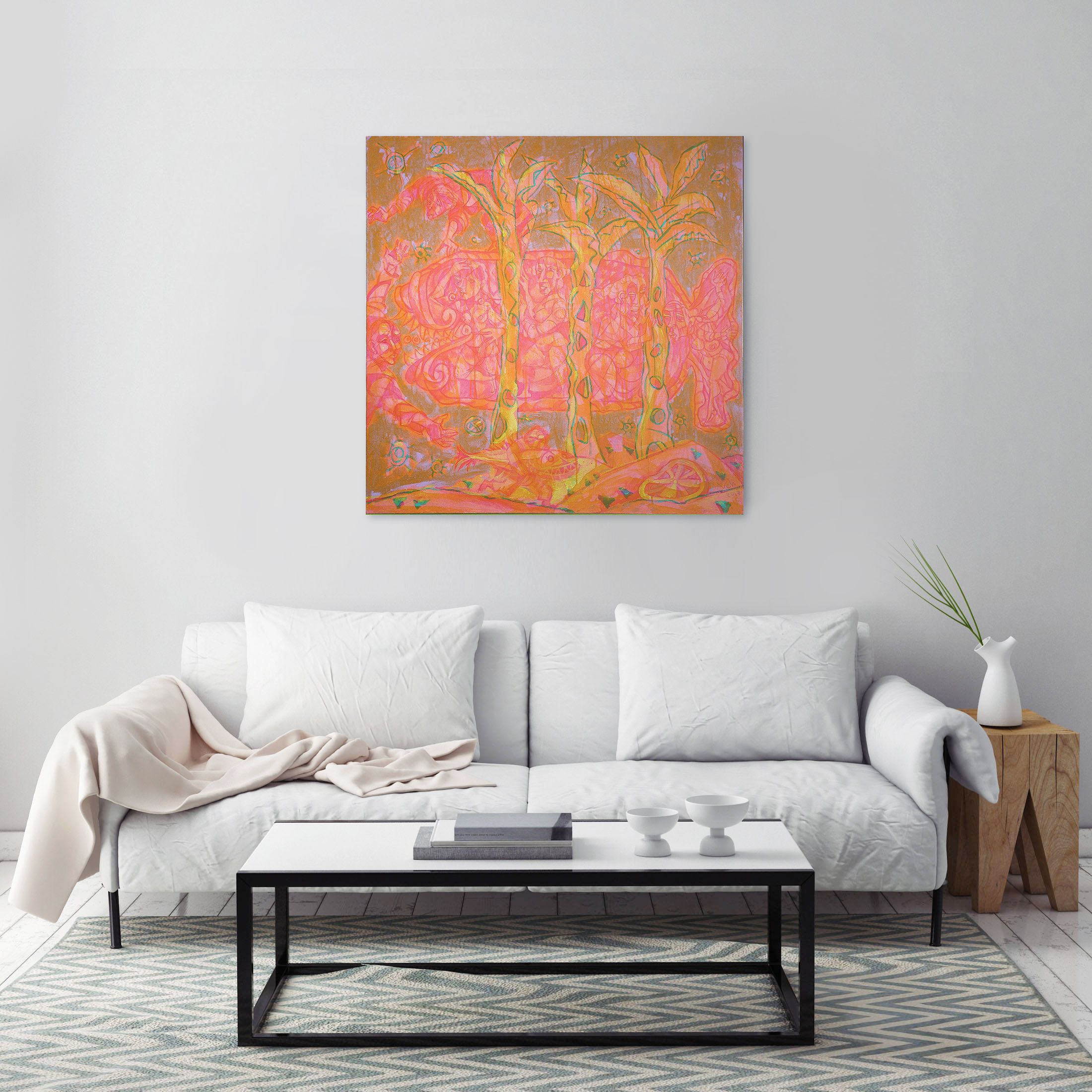Oxygen-2 by Viktor Chumachenko — artwork in an interior
