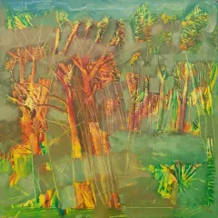 “Somewhere-6”, 2004, Oil by Viktor Chumachenko