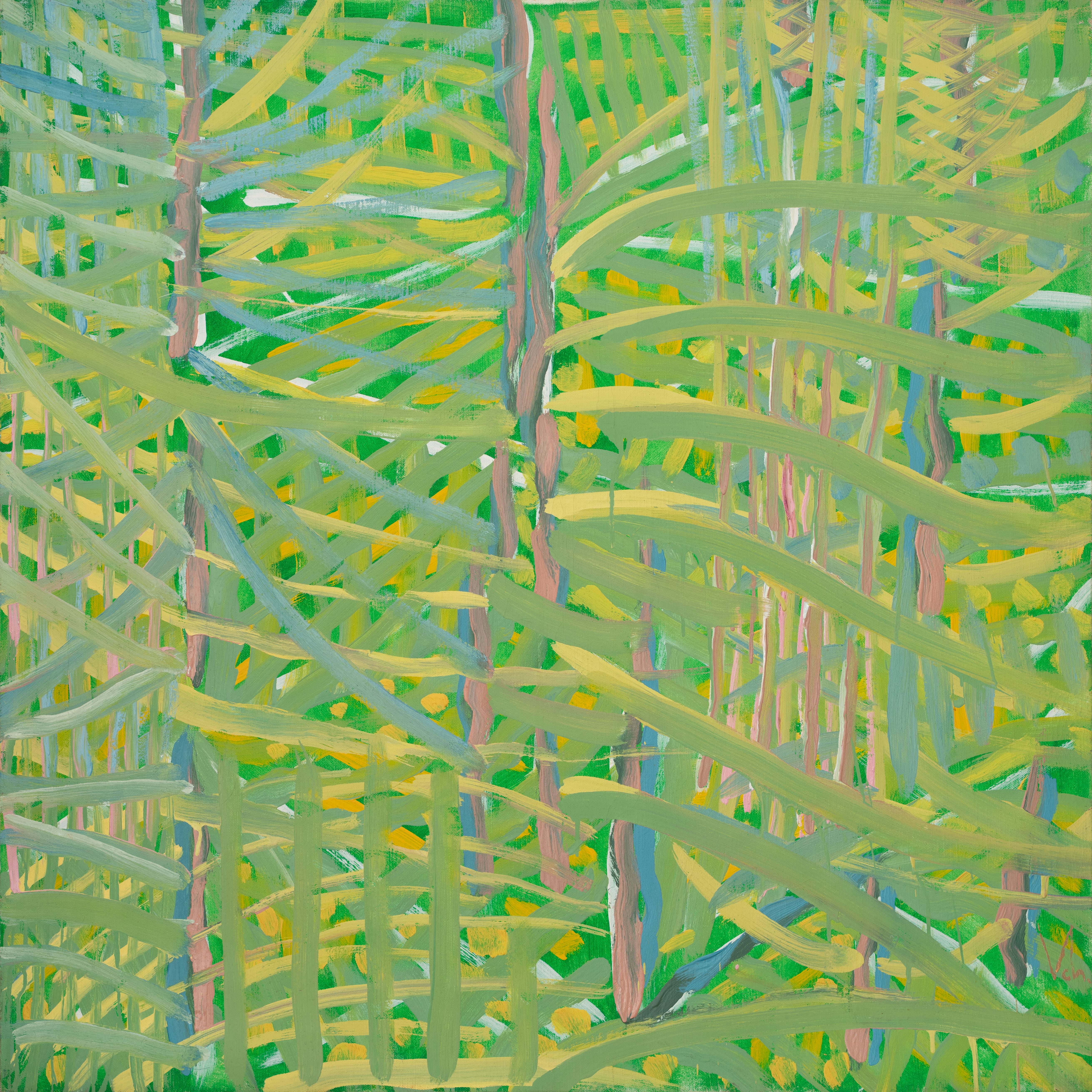 “Meeting No. 6”, 2009, Oil by Viktor Chumachenko