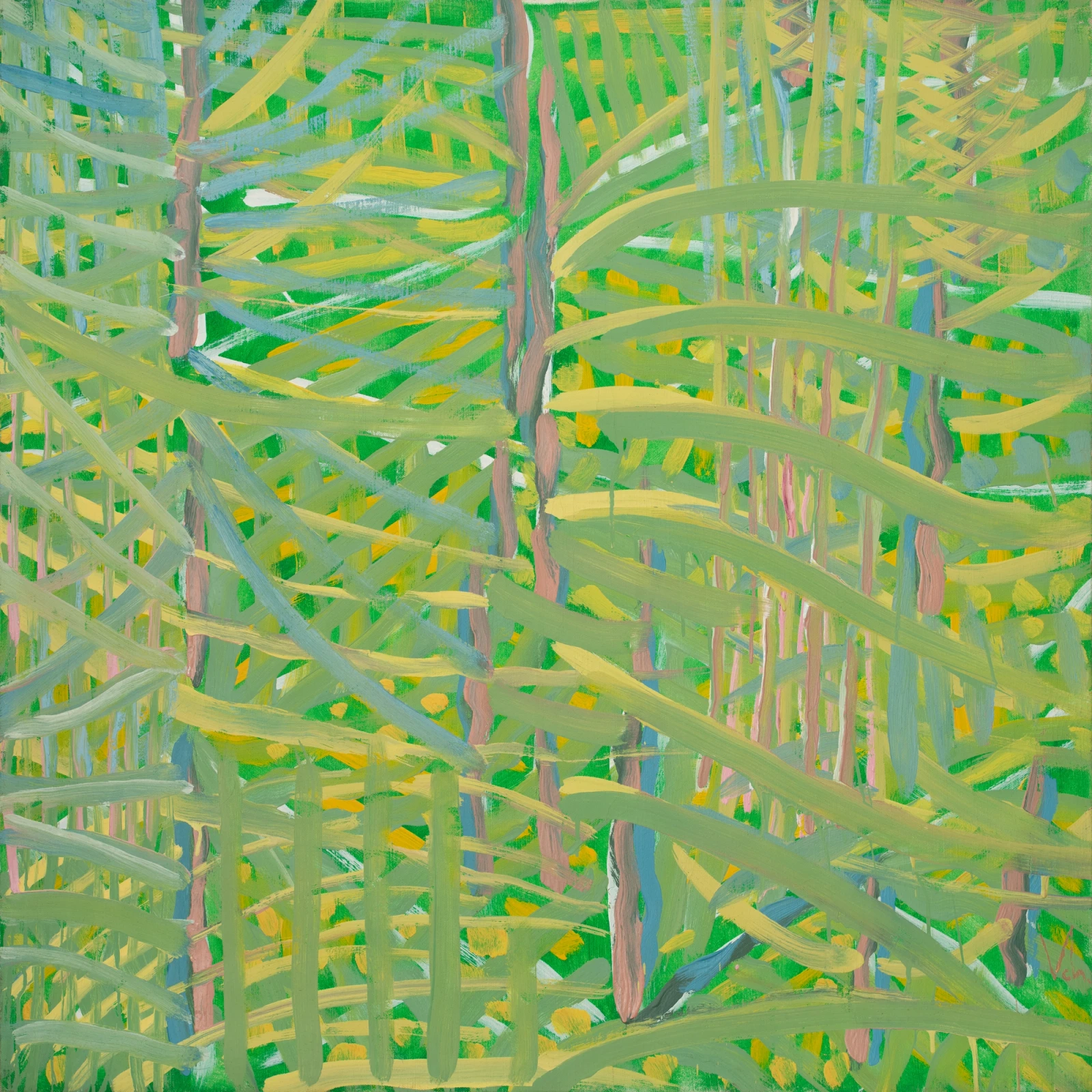 “Meeting No. 6”, 2009, Oil by Viktor Chumachenko