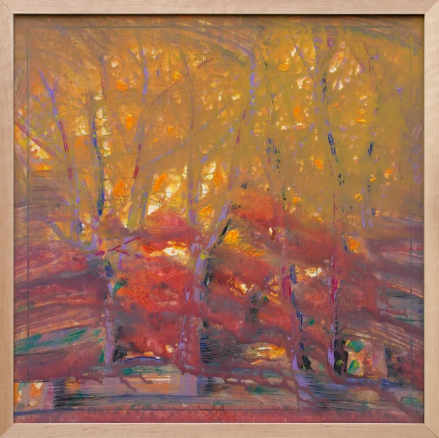 “Work 4”, Painting by Viktor Chumachenko