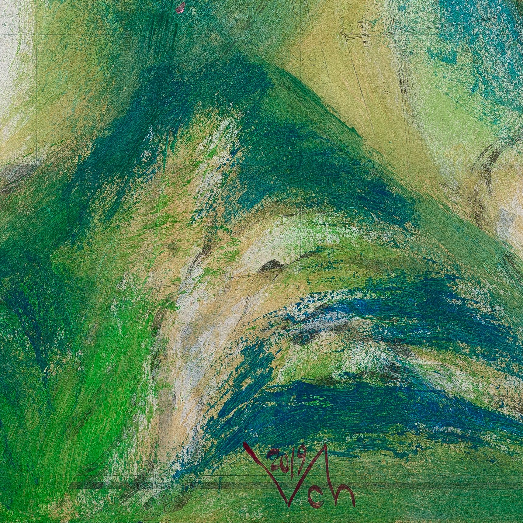Spring Girl by Viktor Chumachenko — artwork detail
