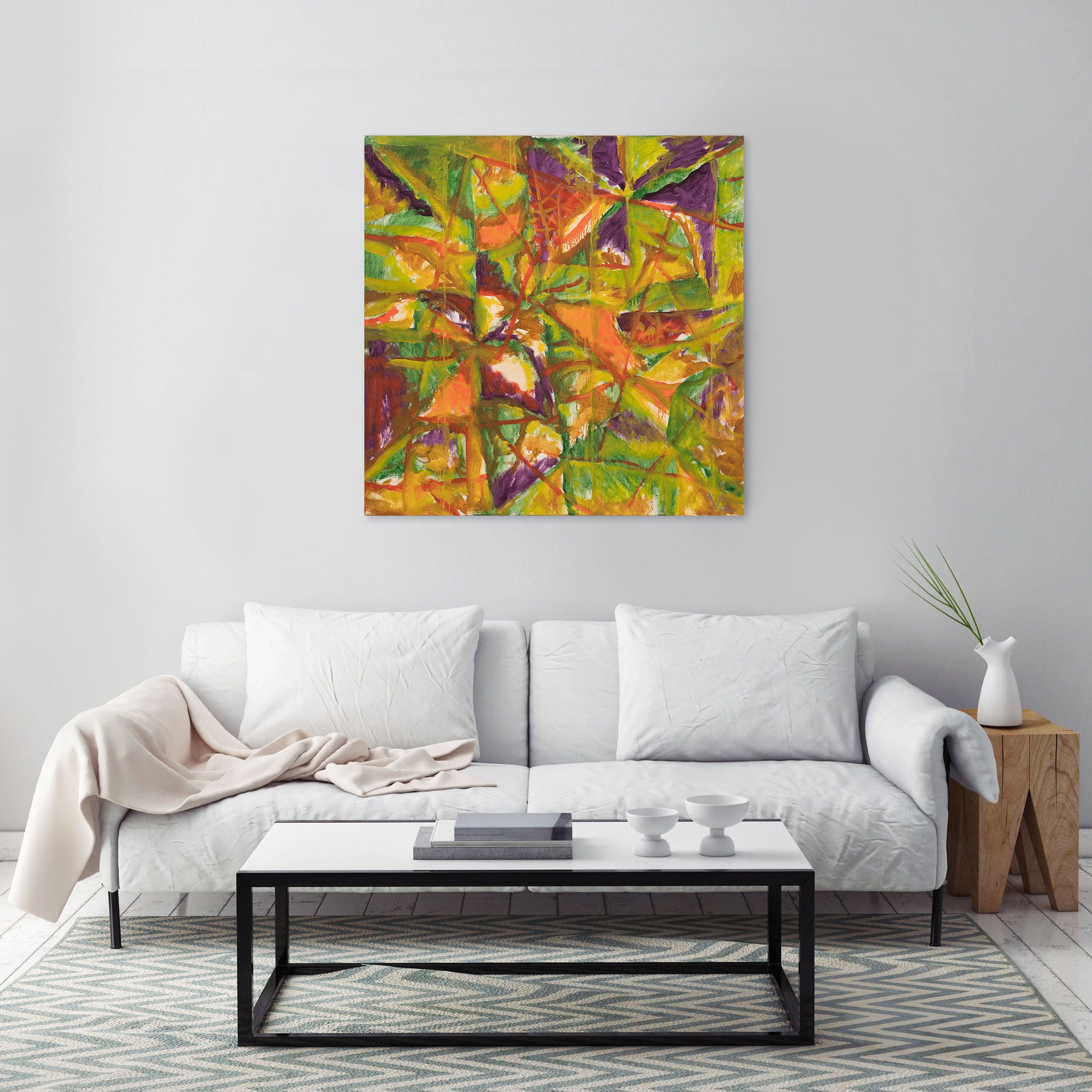 Meeting No. 2 by Viktor Chumachenko — artwork in an interior
