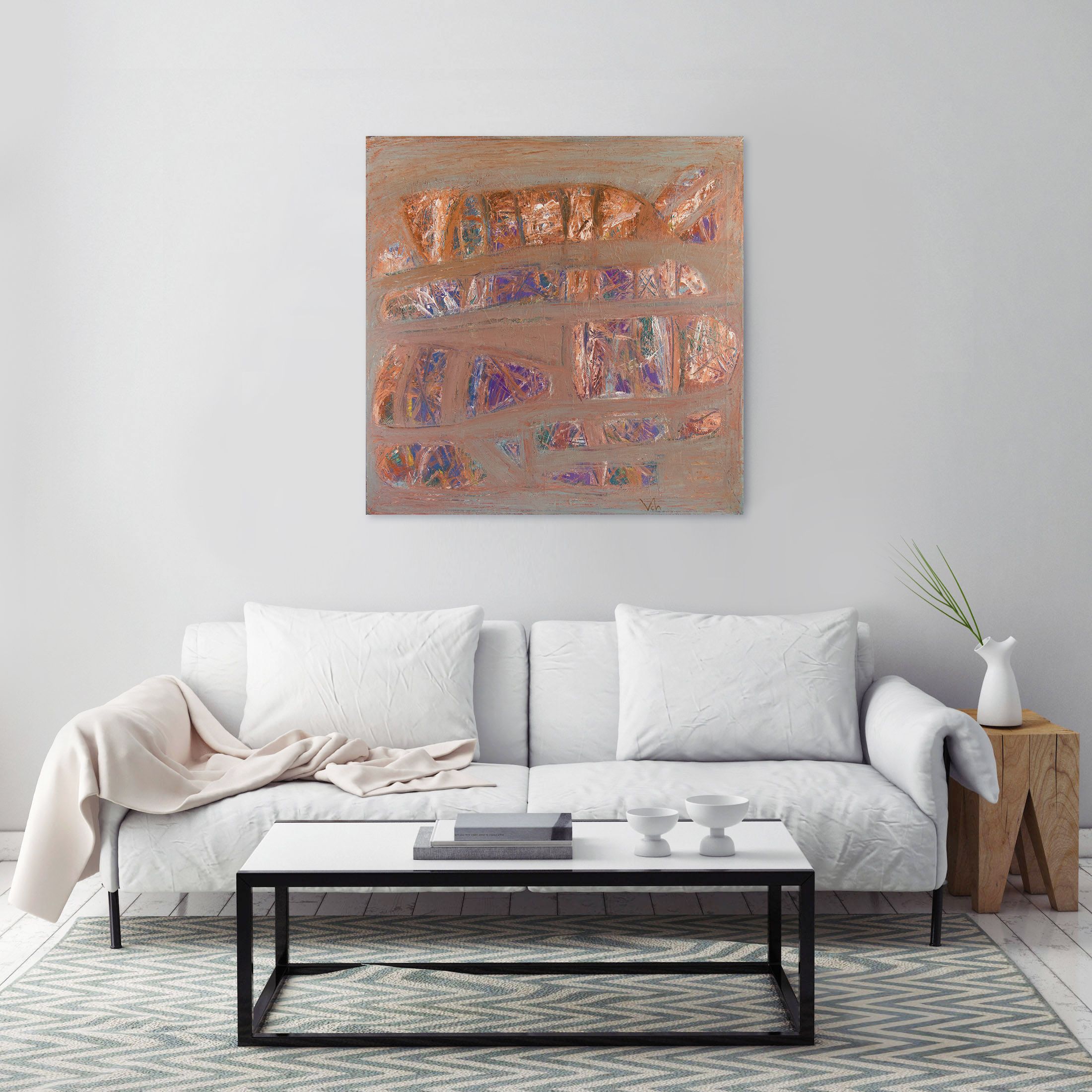 Somewhere-10 by Viktor Chumachenko — artwork in an interior