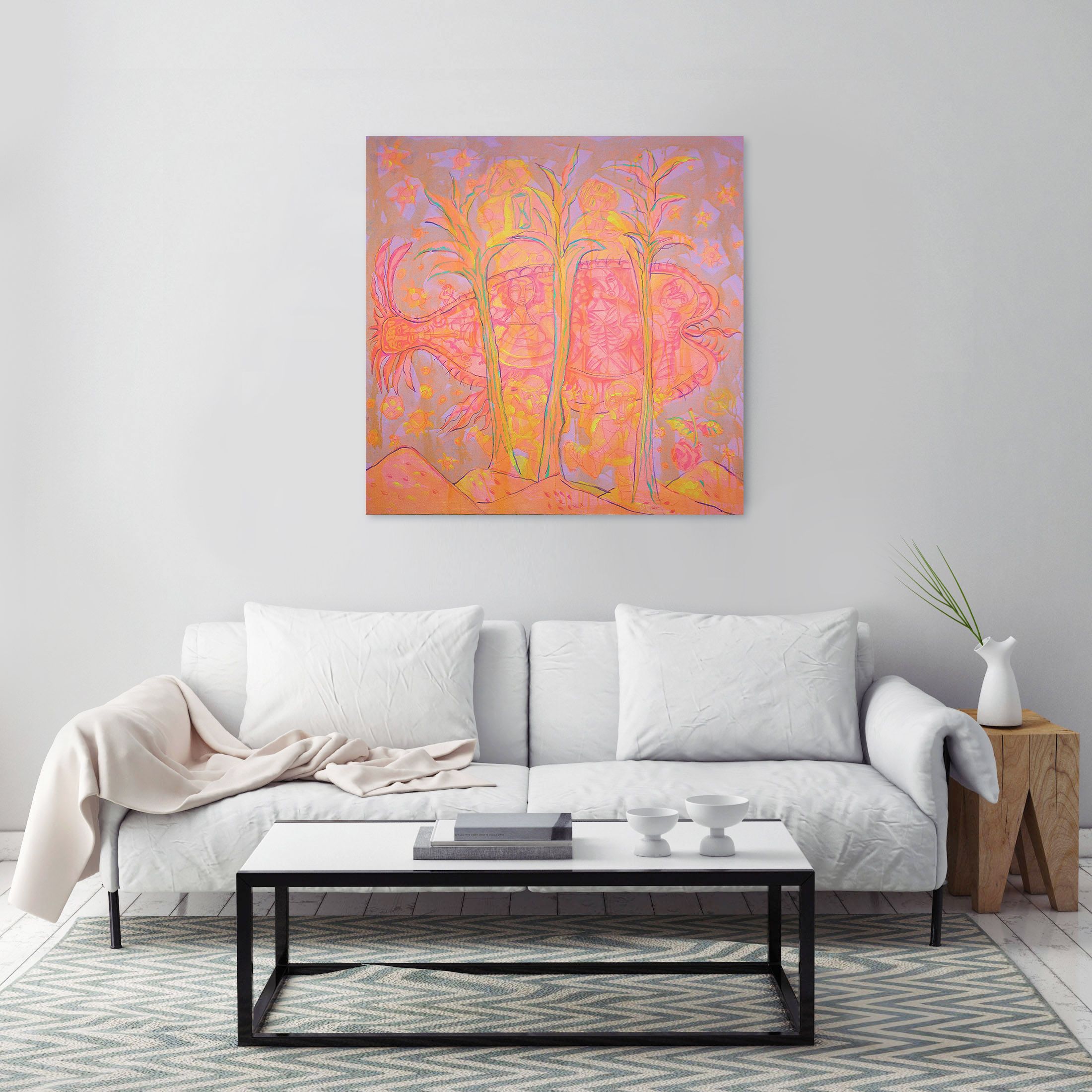 Oxygen-1 by Viktor Chumachenko — artwork in an interior