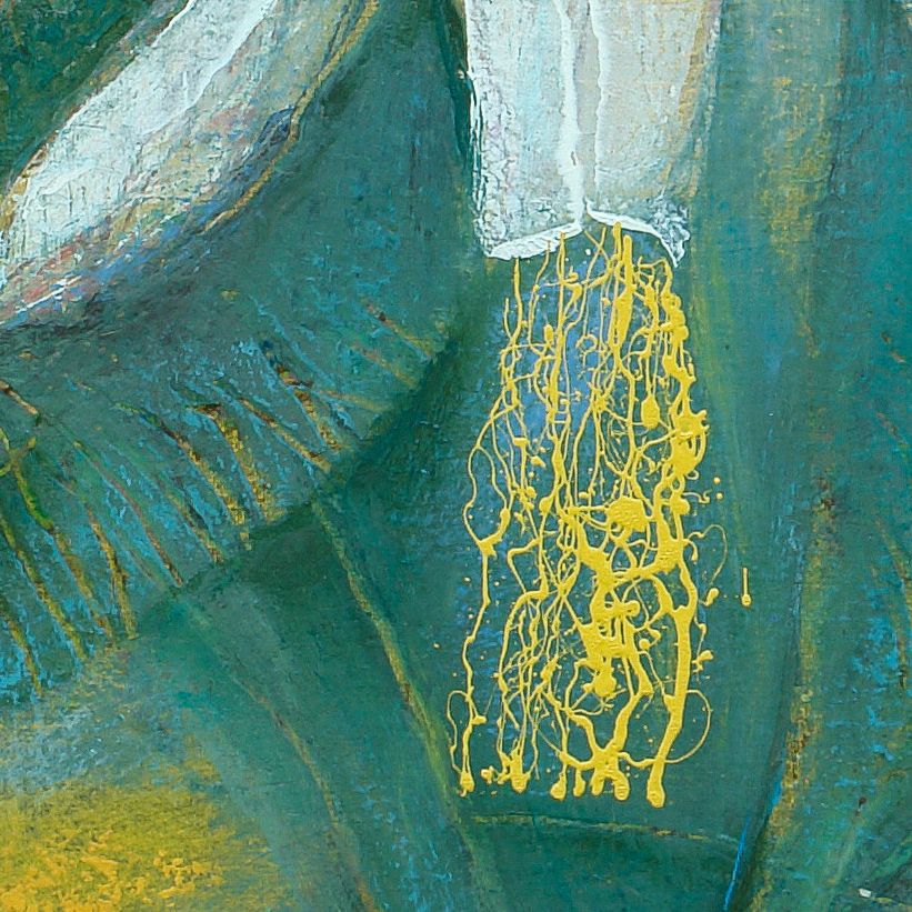 On Yellow by Viktor Chumachenko — artwork detail