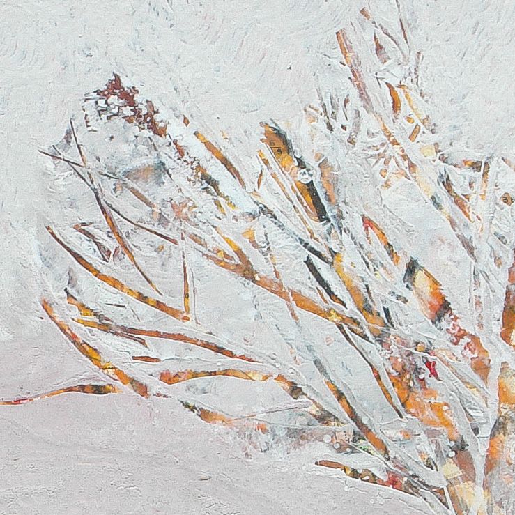“Wintertime” by Viktor Chumachenko — detail