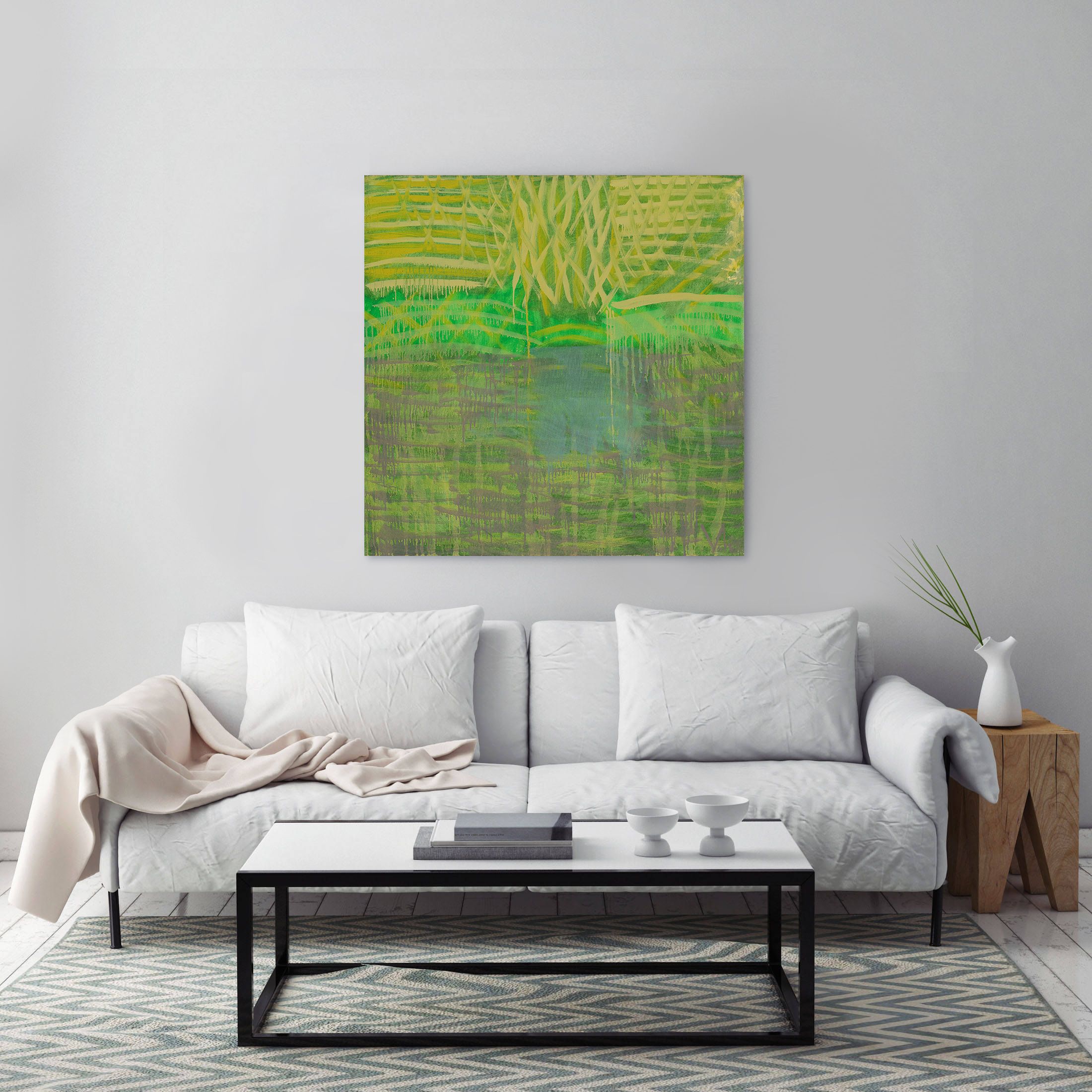 Meeting No. 3 by Viktor Chumachenko — artwork in an interior