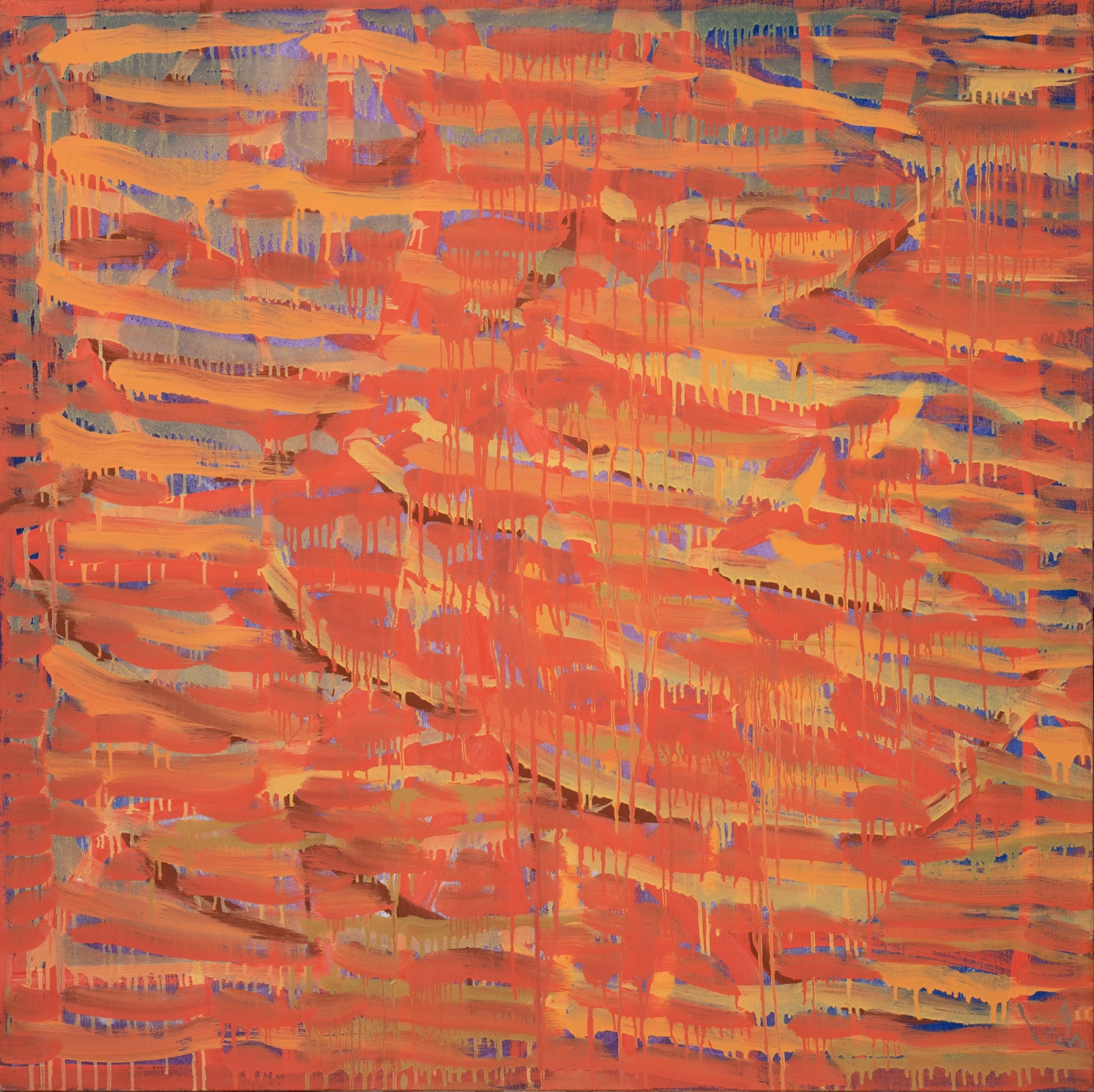 “Meeting No. 9”, 2009, Oil by Viktor Chumachenko