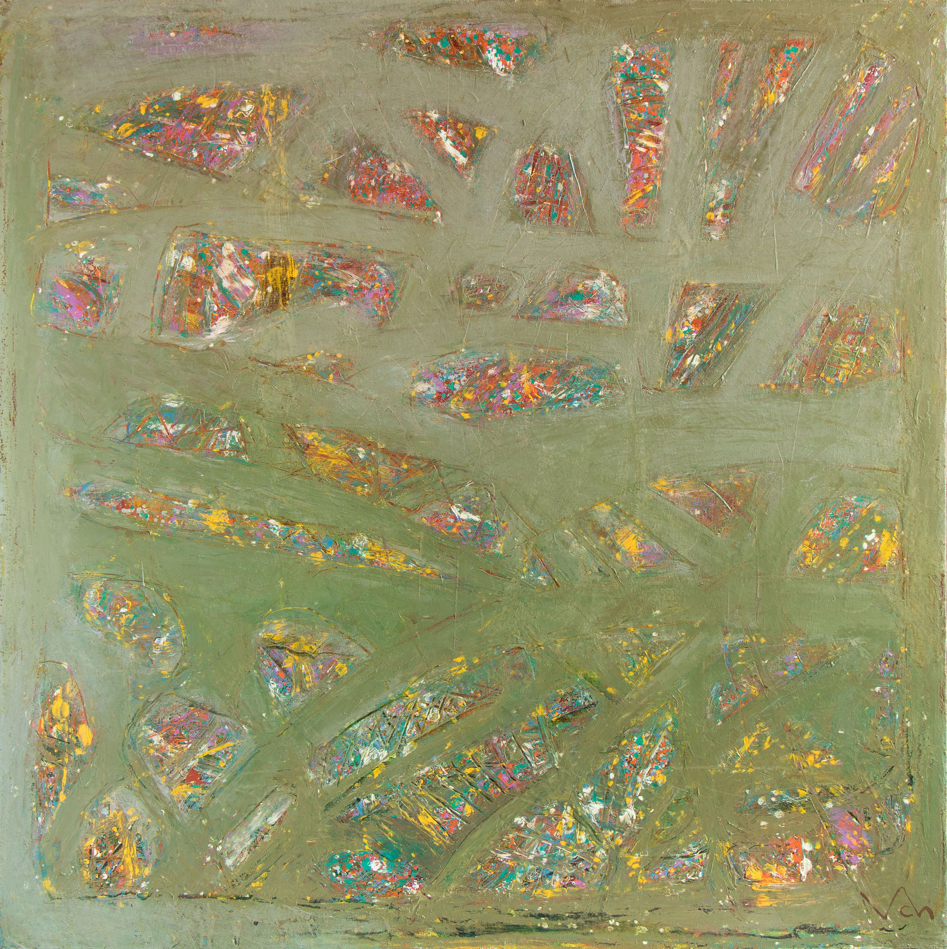 “Somewhere-11”, 2004, Oil by Viktor Chumachenko