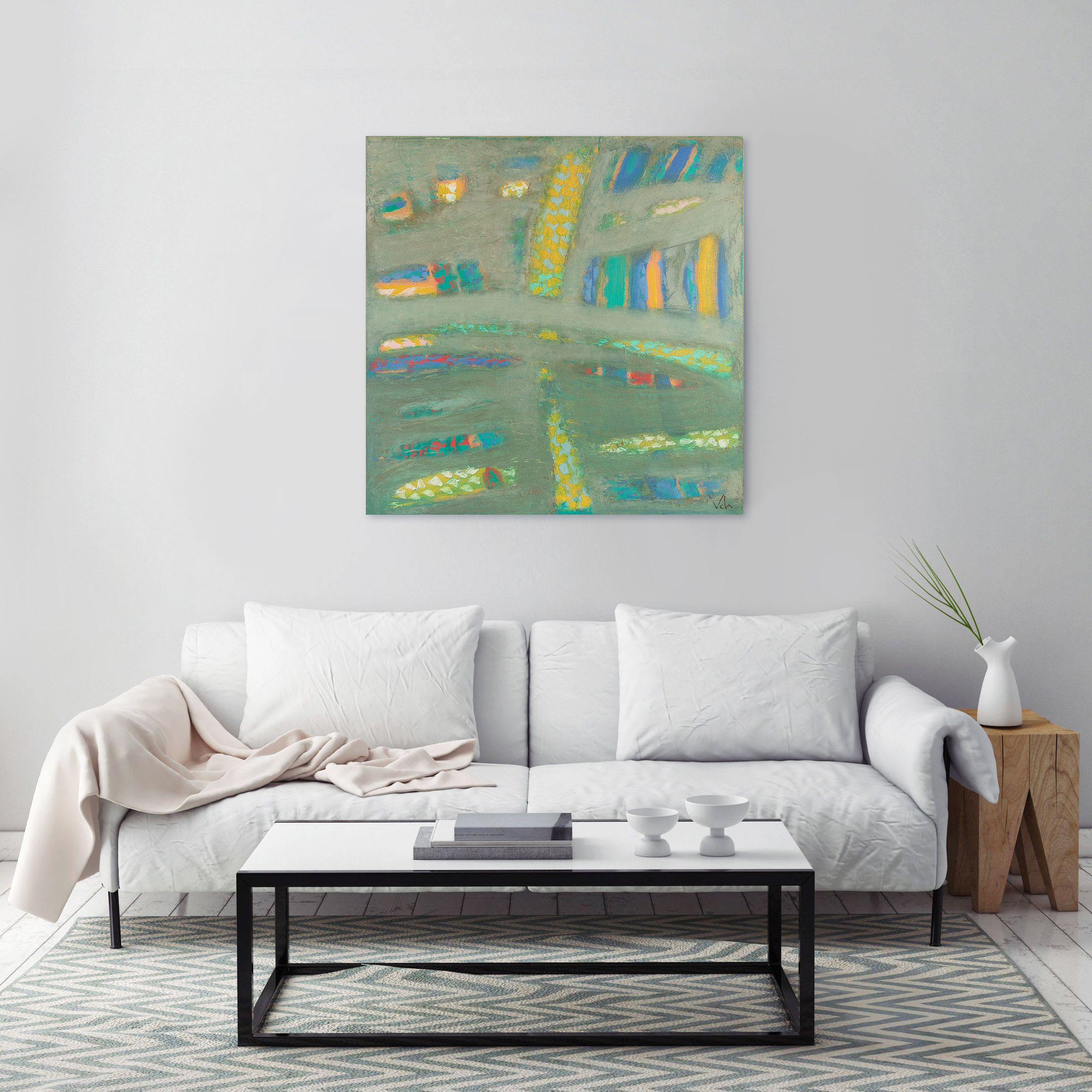 Reflection by Viktor Chumachenko — artwork in an interior