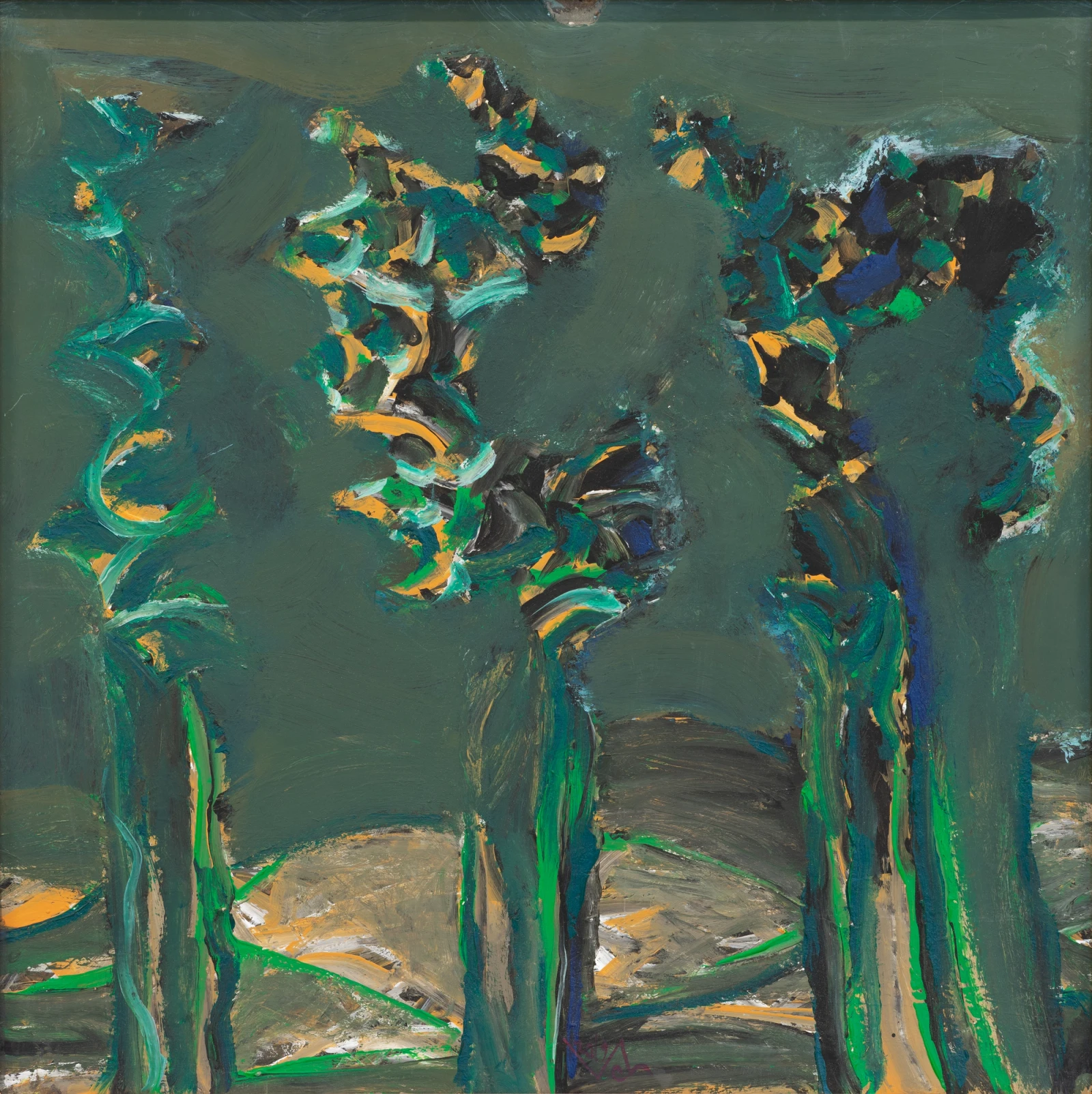 “Seasons”, 2019, Acrylic by Viktor Chumachenko
