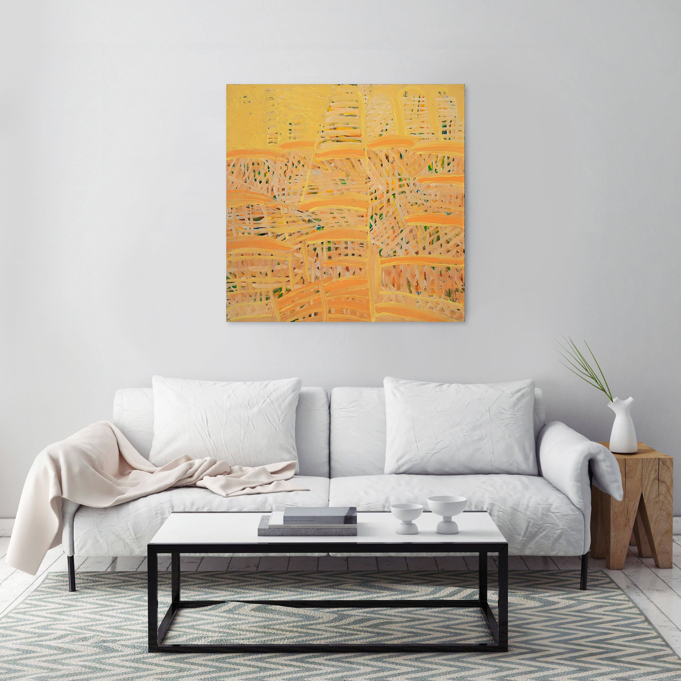 Meeting No. 8 by Viktor Chumachenko — artwork in an interior