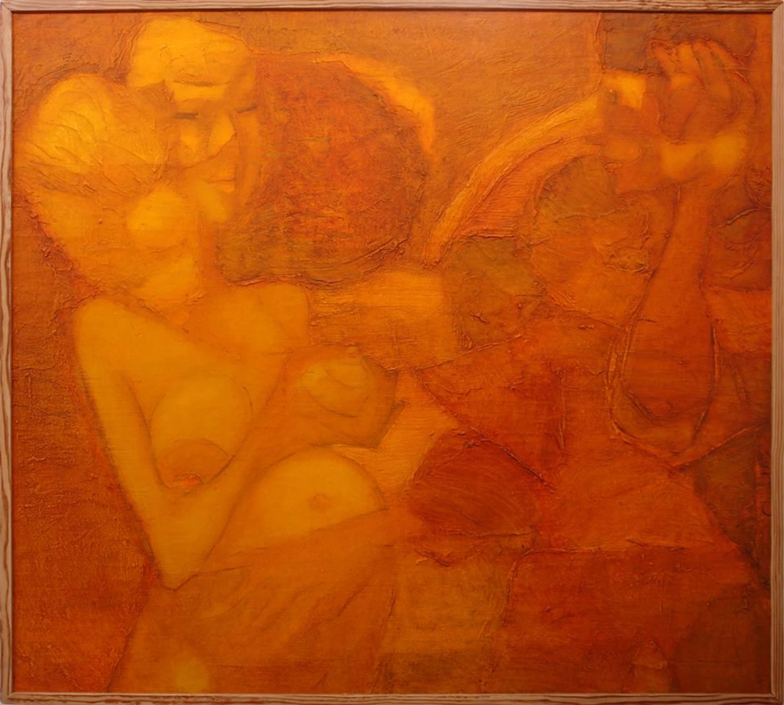 “Dedicated to Frantisek Tichy”, 2001, Oil by Viktor Chumachenko