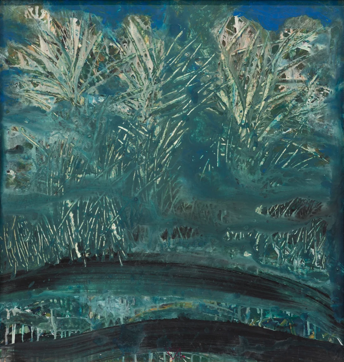 “Splash”, 2019, Acrylic by Viktor Chumachenko