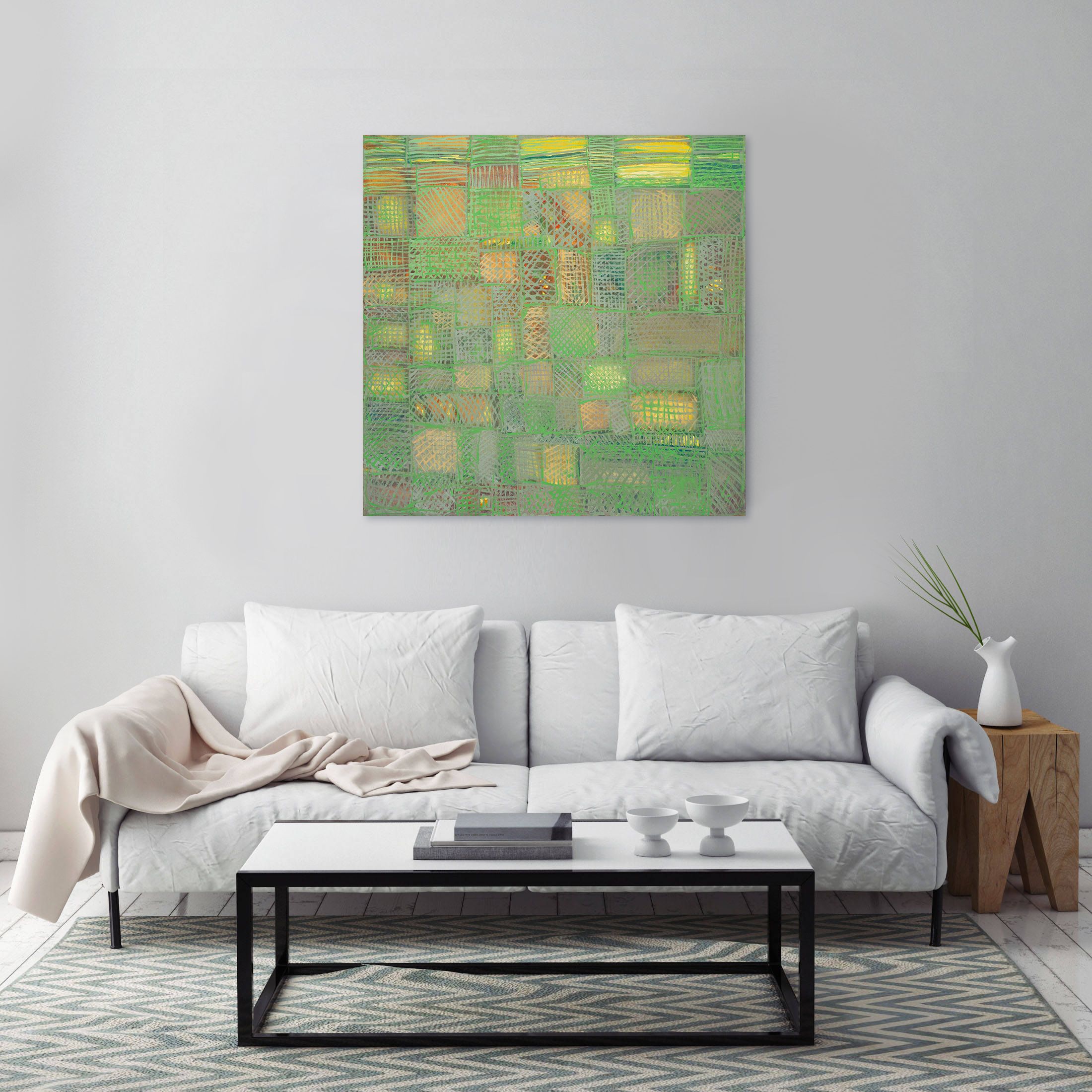 Meeting No. 12 by Viktor Chumachenko — artwork in an interior