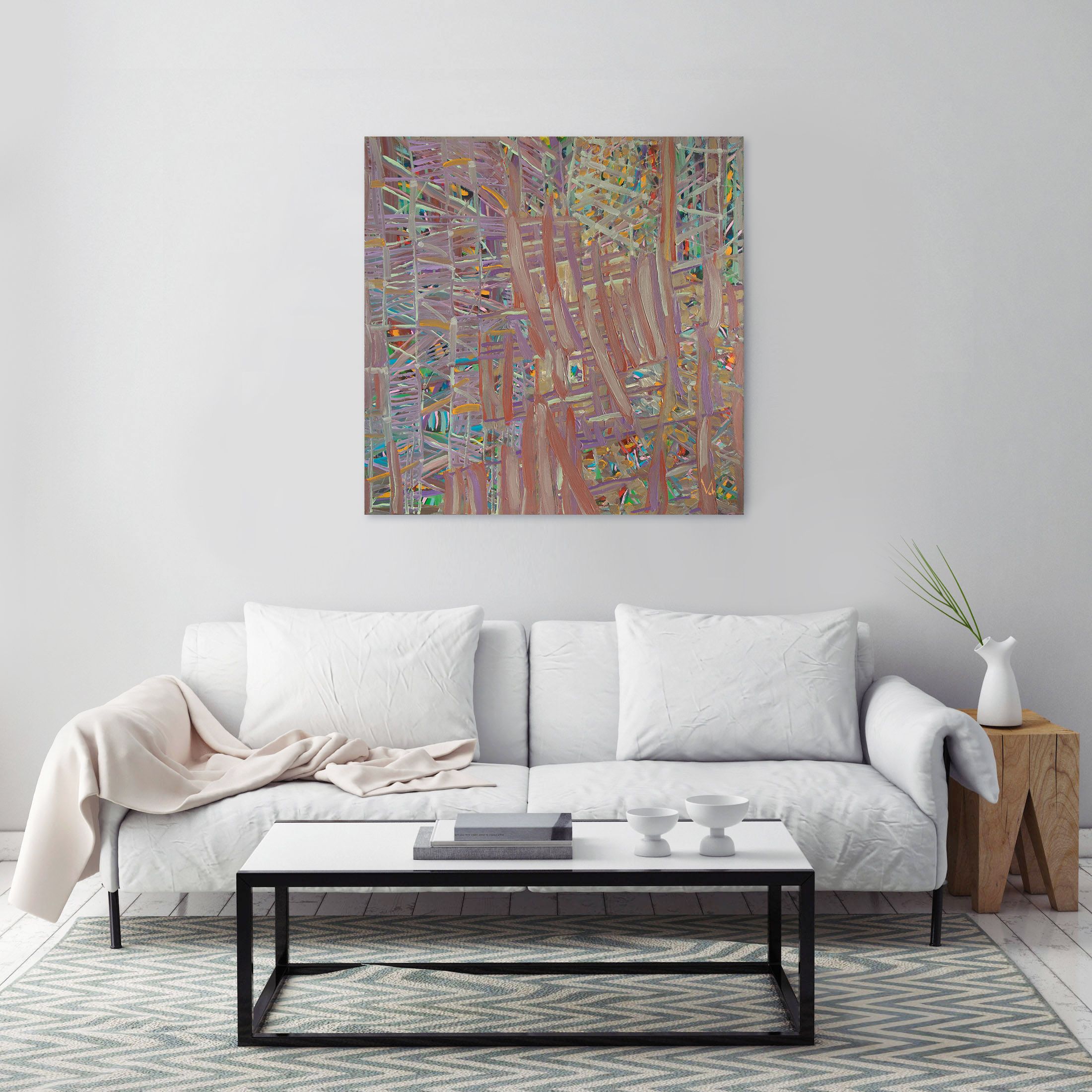 Meeting No. 10 by Viktor Chumachenko — artwork in an interior