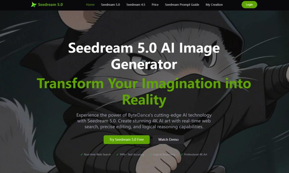 image of Seedream 5.0 AI Image Generator