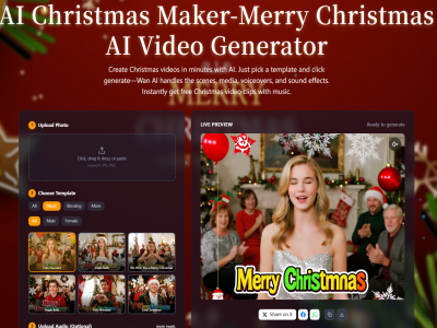 image of AI Christmas Maker-Wan image of AI Christmas Maker-Wan