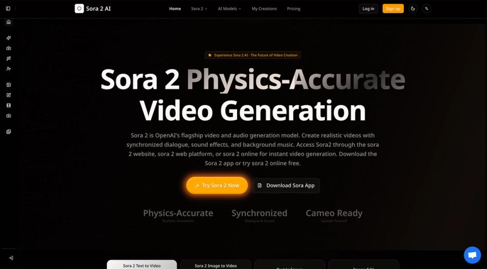 Create realistic videos with Sora 2 AI. Physics-accurate simulation, synchronized audio. Download the Sora app or try Sora 2 website online for free.